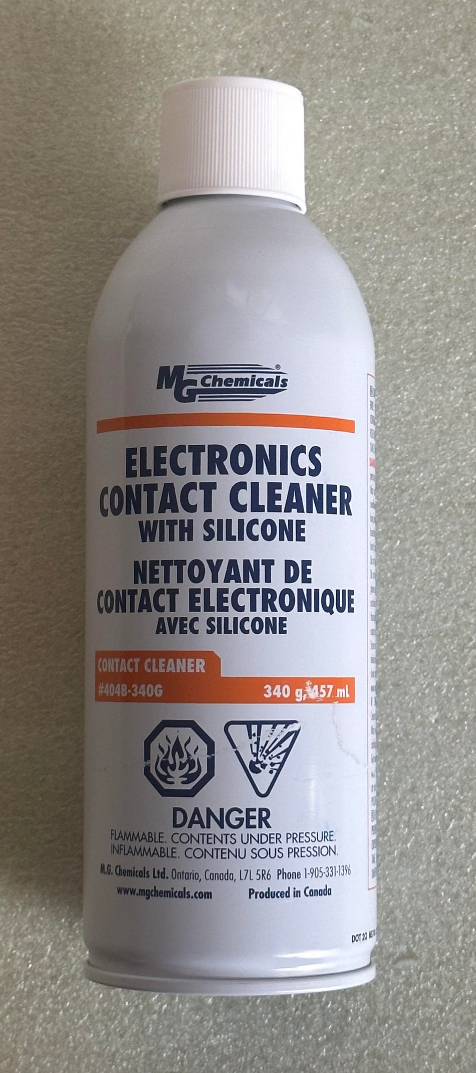 404B-340G ELECTRONICS CONTACT CLEANER