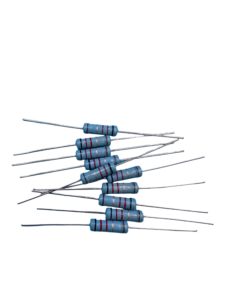 0.22 OHM 2 WATT RESISTOR, 1 PACK 10PCS