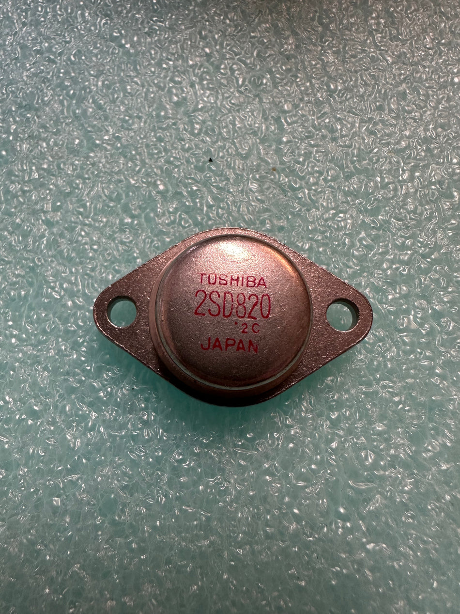 2SD820 TOSHIBA TO-3 METAL CASE TRANSISTOR