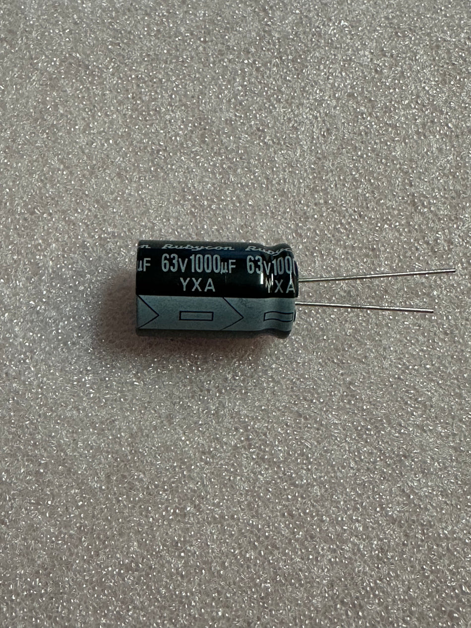 1000UF 63V RUBYCON YXA CAPACITOR