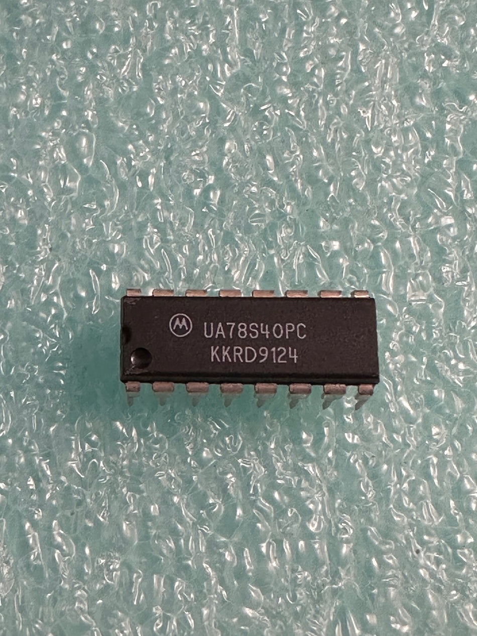 UA78S40PC, 78S40, MOTOROLA ORIGINAL IC