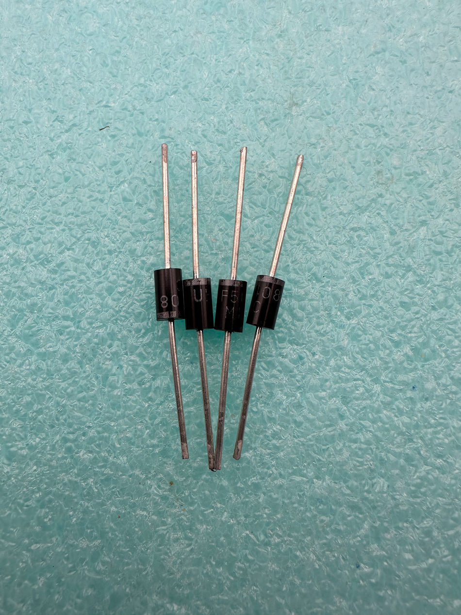 UF5408 UTRA FAST DIODE, 4PCS PER PACK