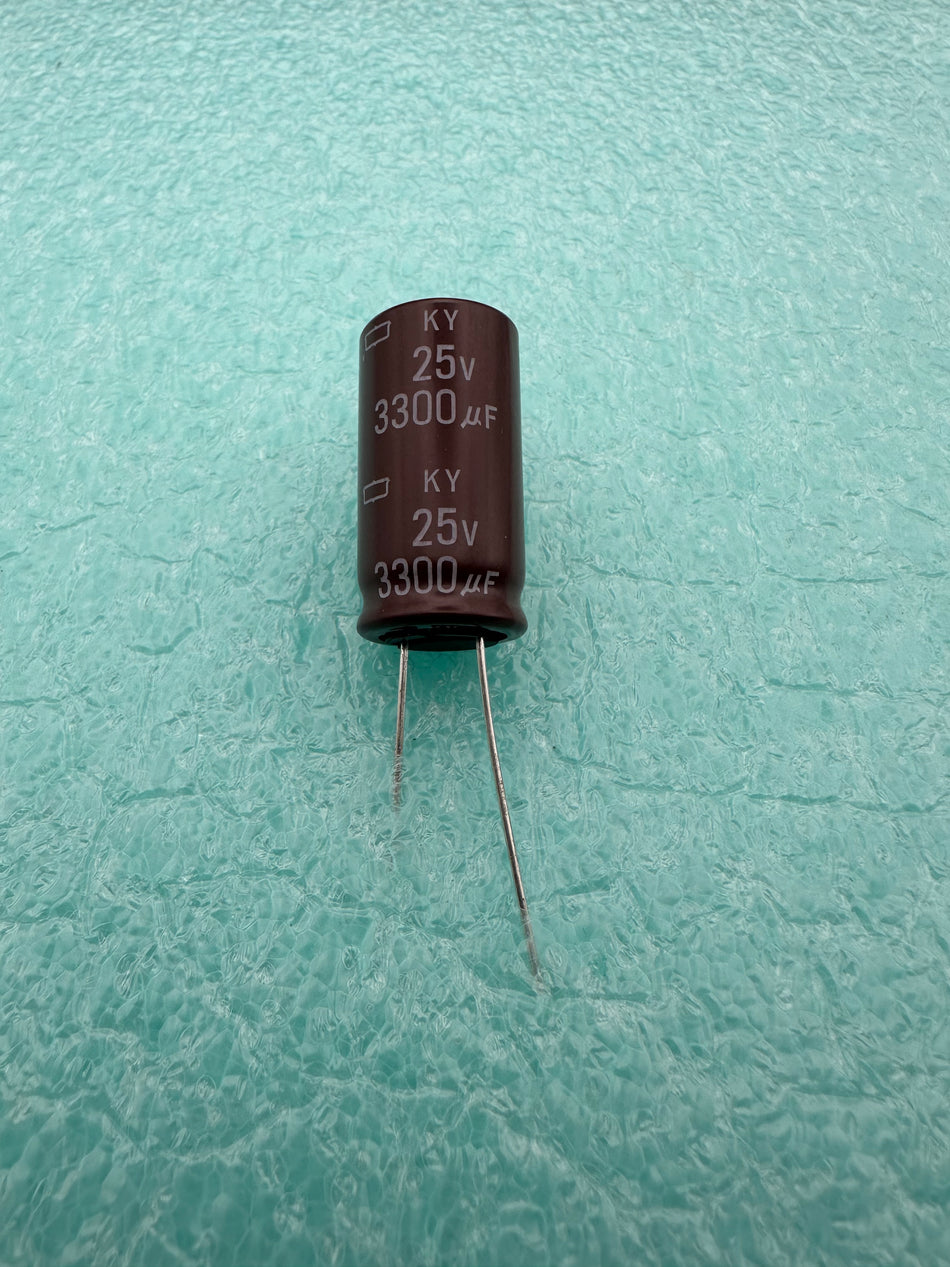 3300UF 25V, 3300UF/25V HIGH QUALITY CAPACITOR ( JAPAN)