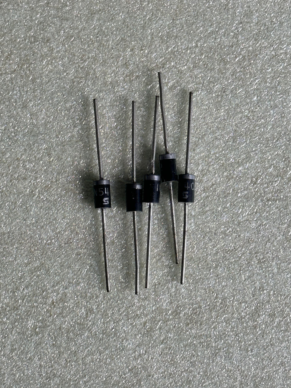 1N5401 RECTIFIER DIODE, 5PCS PER PACK