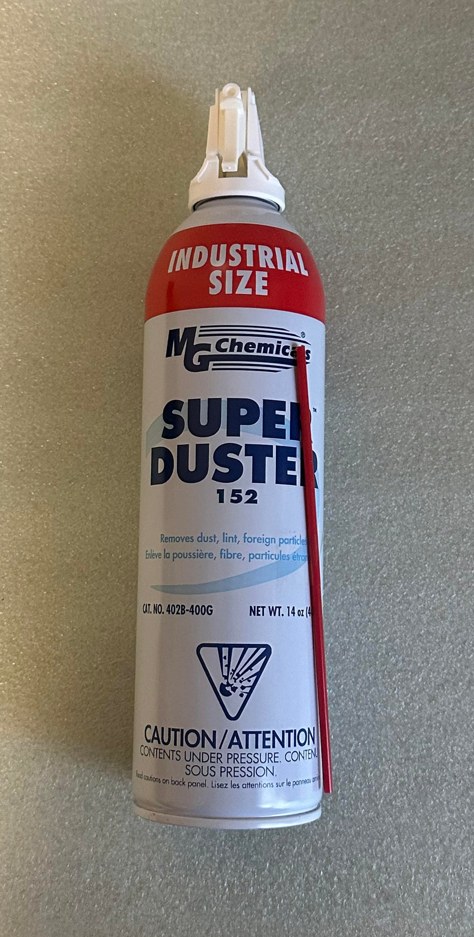 402B-400G, MG CHEMICALS, SUPER DUSTER, $13.95 EACH